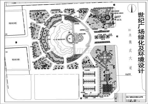 园林广场设计平面图,中式园林广场平面图,园林广场平面图(第2页)_大山谷图库