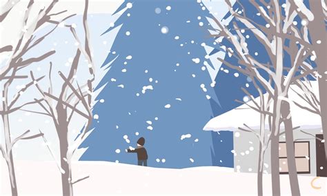 打雪仗的小孩插画图片下载-正版图片400084112-摄图网