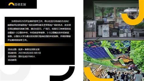 2023芝罘吾悦广场开业推广社区行活动方案-24P_精英策划圈-站酷ZCOOL