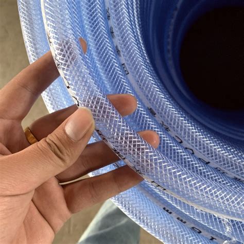 工厂批发水管4分6分1寸 蓝色蛇皮管 网纹管 透明塑料水管 浇水管-阿里巴巴