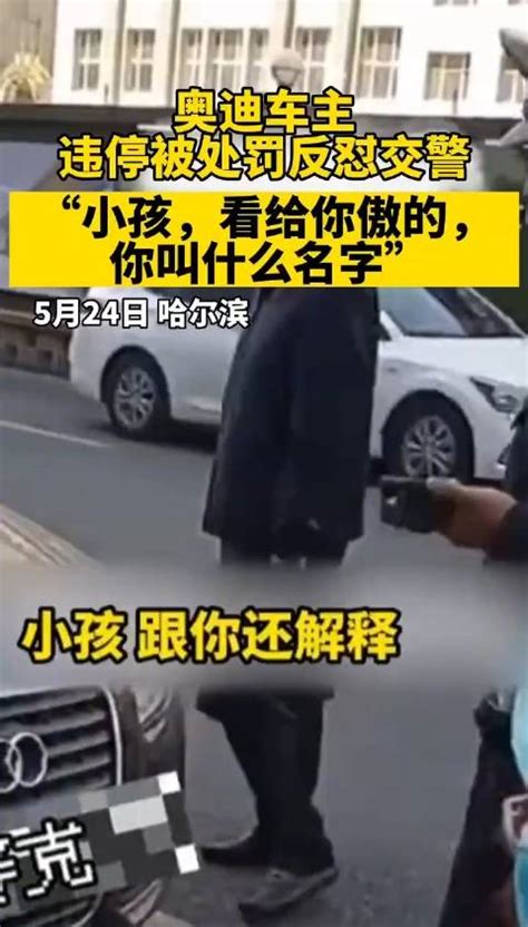男子违法停放车辆 还围堵辱骂执勤交警 被行拘5日_凤凰网