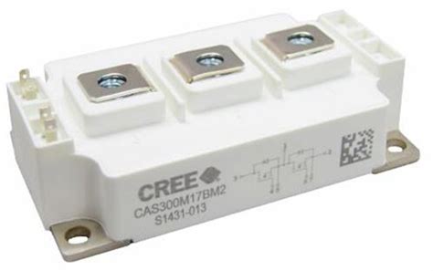 CREE推出一款全碳化硅半桥功率模块CAS300M17BM2 - 微波EDA网