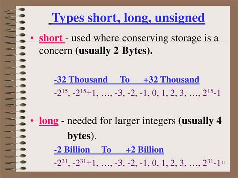Integer Data Types in C Language - Dot Net Tutorials