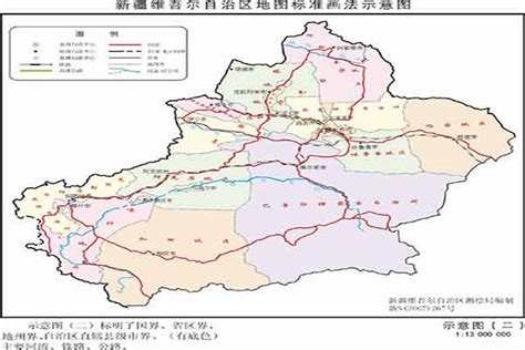 新疆政区高清图_新疆地图_初高中地理网
