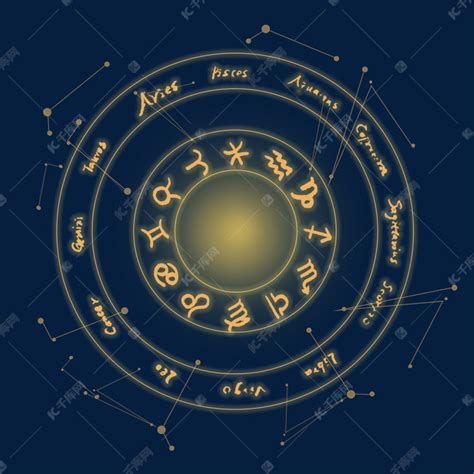 黄道十二宫星座图图片 黄道十二宫星座图图片