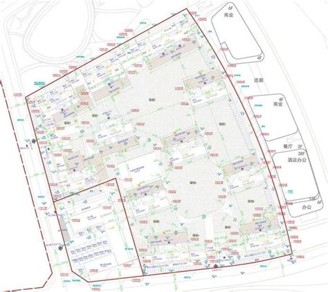 兰州市假日花园小区7层住宅楼平面设计CAD图纸（1层2户）_住宅小区_土木在线