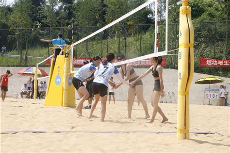 我校成功举办2019重庆市大学生沙滩排球比赛-重庆邮电大学移通学院