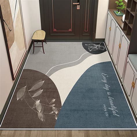 进口混纺3D现代简约轻奢时尚北欧自然色客厅茶几卧室土耳其软地毯-地毯地垫-2021美间（软装设计采购助手）