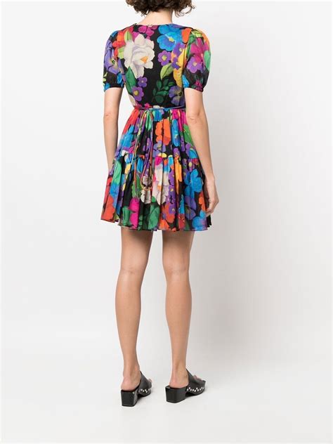 TWINSET floral-print Wrap Dress - Farfetch