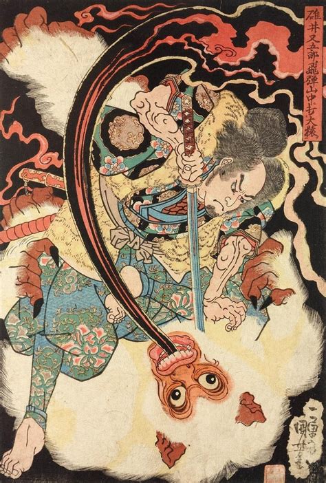 浮世绘大师 歌川国芳 Utagawa Kuniyoshi|大师|浮世绘_新浪新闻