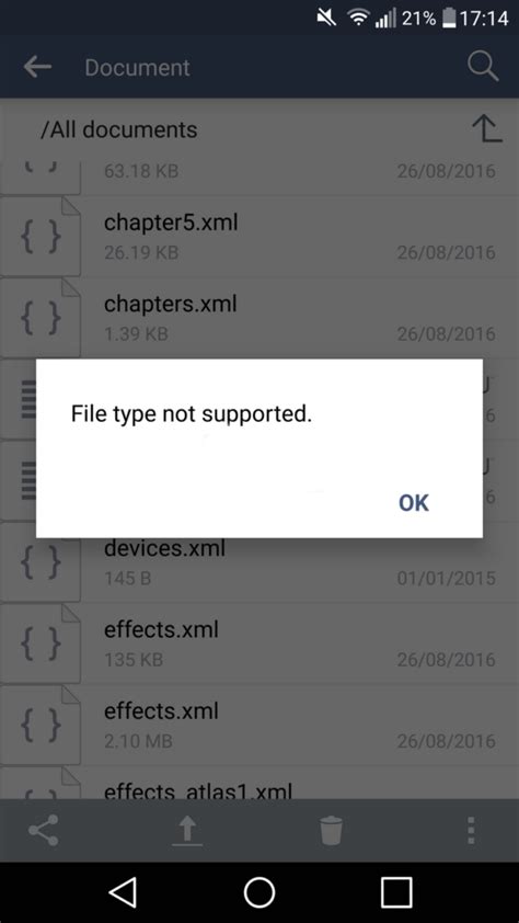 "File not supported" Android Fix - Dowser
