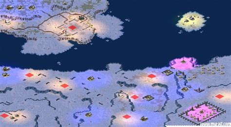 尤里的复仇冰雪世界地图下载-红色警戒2尤里的复仇8人地图修改版-红警家园