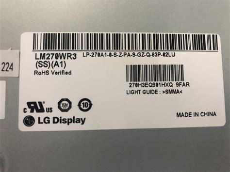 LM270WR3-SSA1 SSB1 27寸 4K LG 液晶显示屏幕面板液晶屏-淘宝网