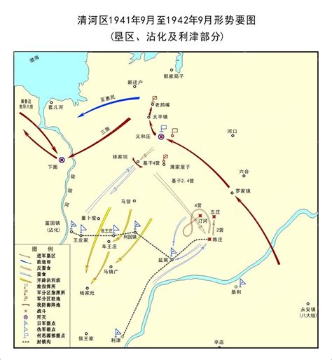 抗战时期战略形势要图CDR素材免费下载_红动中国