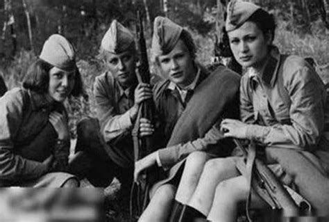 真实的纳粹女兵：被军人蔑称为“军官的床垫”！-趣历史网