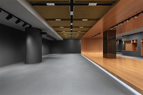 美术馆临展厅装修设计案例-杭州众策装饰装修公司