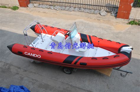 RIB520信光游艇CANDO玻璃钢艇充气艇/橡皮艇/救援艇/钓鱼艇/快艇-阿里巴巴
