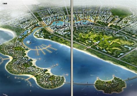福建古雷半岛经济开发区总体城市设计及核心区详细设计2010-优80设计空间