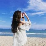 海边意境背影头像图片 海边意境背影头像图片