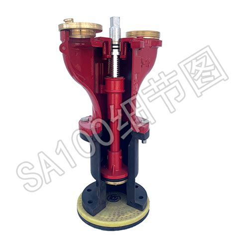 地下式室外消火栓（SA100/65,支管浅装）_精选消防工程常用图块集_土木在线