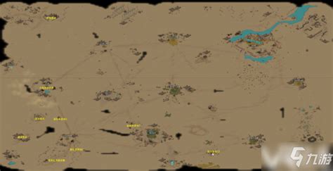 《部落与弯刀》沙漠哪里有资源 沙漠地图资源分布一览_九游手机游戏