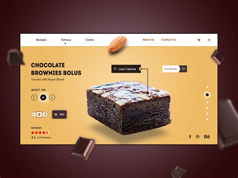 清新烘焙蛋糕甜品网页模板_精美html蛋糕烘焙网站模板【免费使用】-凡科建站