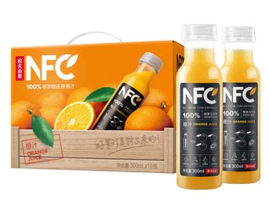 农夫山泉100%NFC橙汁果汁饮料300ml*10瓶《订单满500配送》-融创集采商城