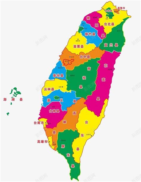 台湾地图_360百科