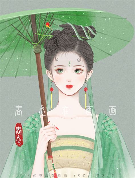 古风头像生肖鸡女生可爱