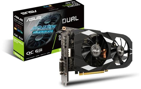 Asus Geforce GTX 1660TI Dual OC 6GB Graphics Card | Novatech