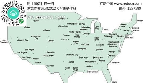 美国加利福尼亚州局部地图EPS素材免费下载_红动中国