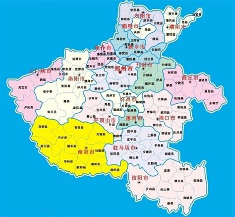 河南省行政区划及地图_word文档在线阅读与下载_免费文档