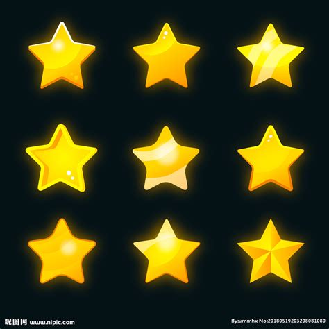 洒落的小星星免抠图素材图片免费下载-千库网