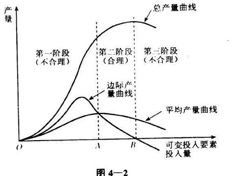 总产量曲线与平均产量曲线、边际产量曲线之间的关系