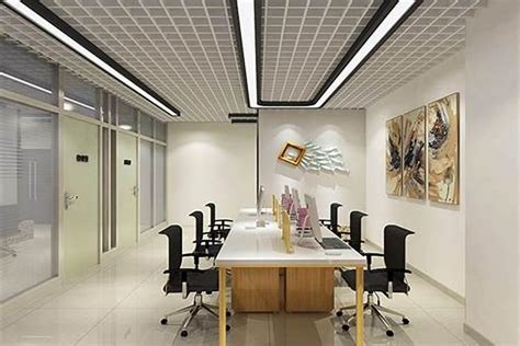 100平办公室装修这样设计能够建立起温馨舒适的办公氛围-办公室写字楼-卓创建筑装饰