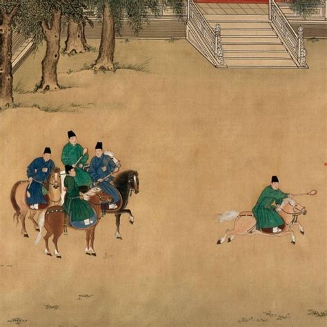 明宣宗行乐图图片