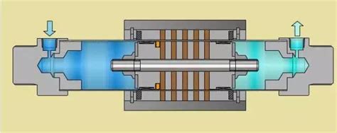 电磁阀控制气缸电路与气路原理实物接线图