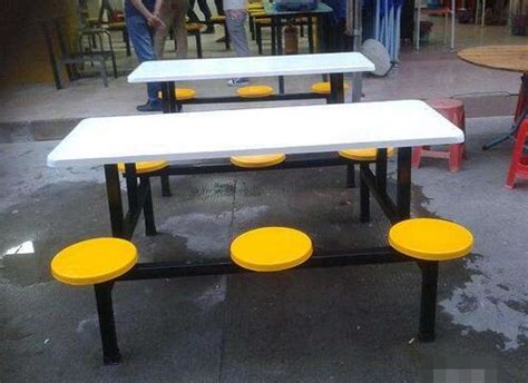 8人分段餐桌 (4) - 玻璃钢餐桌椅 - 东莞飞越家具有限公司