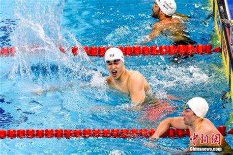 孙杨退出韩国光州游泳世锦赛男子1500米自由泳