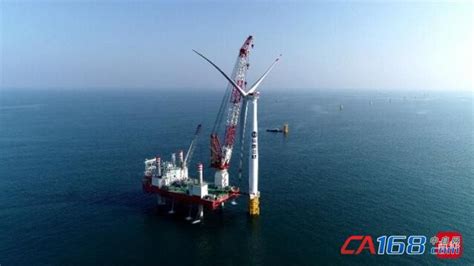 粤电广东阳江近海深水区1GW海上风电项目首台风机完成吊装-国际风力发电网