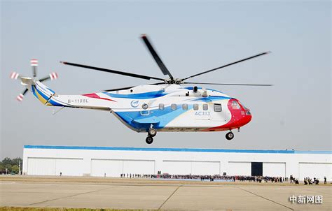 “吉祥鸟”AC313A大型民用直升机首飞成功-江西法制网