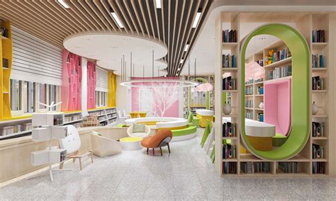 郑州学校阅读室设计打开学生的心灵