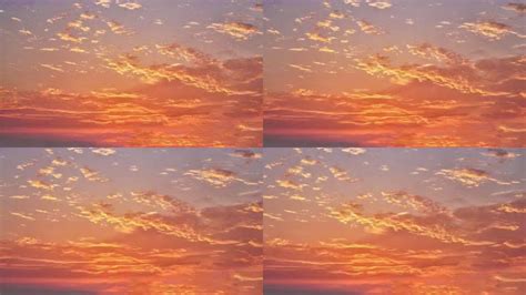 4K时间的美丽彩云日落到黑暗的天空与山—高清视频下载、购买_视觉中国视频素材中心
