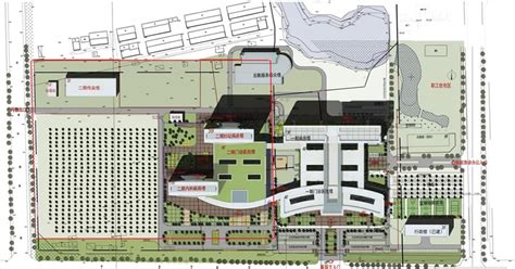安丘市人民医院北区新院二期项目 | 山东省建筑设计研究院有限公司 - 景观网