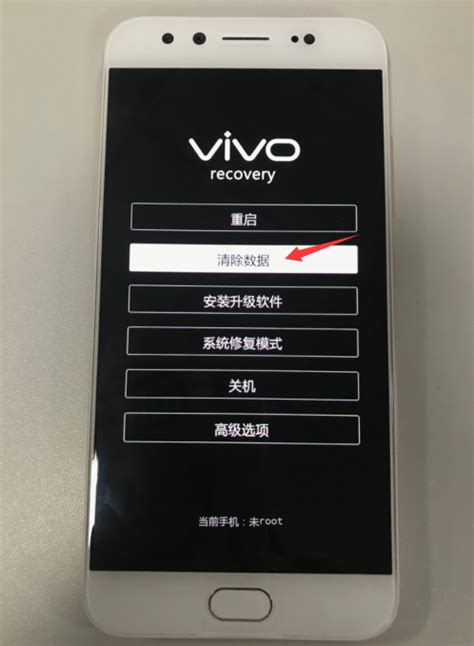 vivo手机如何在关机状态下恢复出厂设置