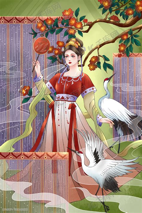 古风手绘图片