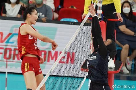亚洲杯四战全胜晋级八强！中国女排3-1战胜伊朗女排