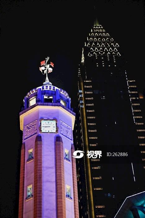 重庆 解放碑 夜景 图片 | 轩视界