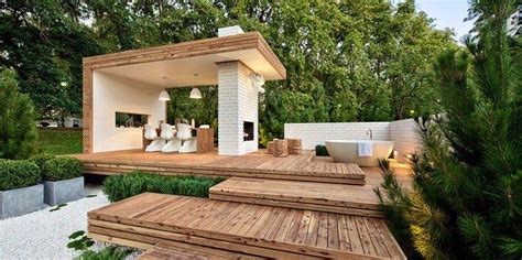 防腐木日常维护-庭院设计-花园设计案例