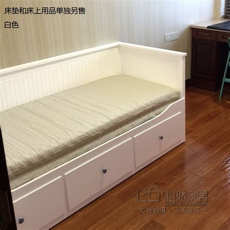 宜家汉尼斯带3个抽屉/ 2个床垫的白天床 IKEA 091.861.26 - 普象网